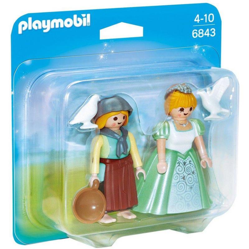 Playmobil Duo Pack - 6843 Πριγκίπισσα και Υπηρέτρια