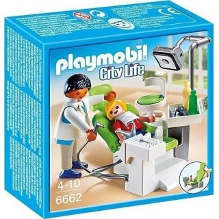 Playmobil City Life - 6662 Παιδοδοντίατρος με Παιδάκι