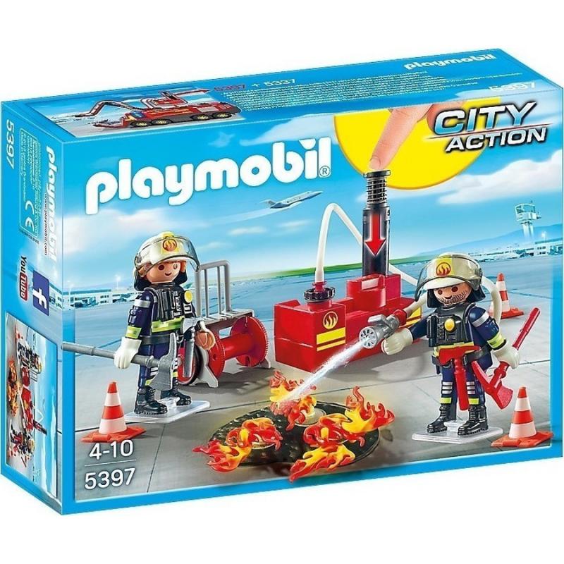 Playmobil City Action - 5397 Ομάδα Πυρόσβεσης με Αντλία Νερού