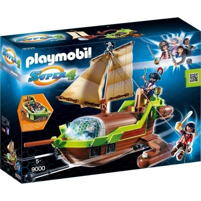 Playmobil Super4 - 9000 H Ρούμπι με το Πειρατικό Chameleon