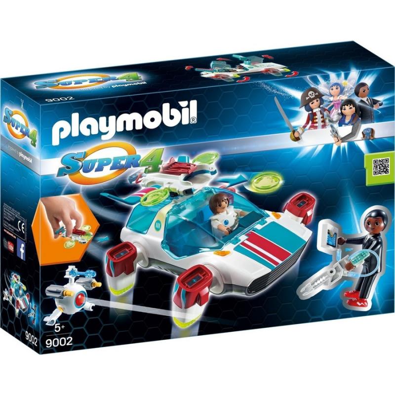 Playmobil Super4 - 9002 O DNA με το FulguriX