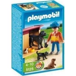 Playmobil - 5125 Σπιτάκι Σκύλου με Κουταβάκια