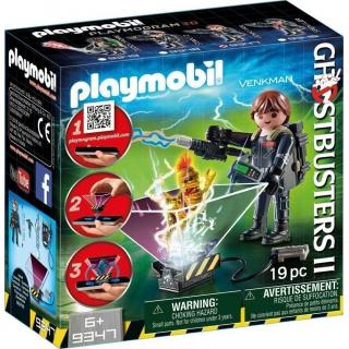 Playmobil Ghostbusters - 9347 Ghostbuster Πήτερ Βένκμαν