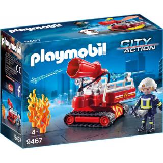 Playmobil City Action - 9467 Πυροσβεστικό Κανόνι Νερού με Χειριστή