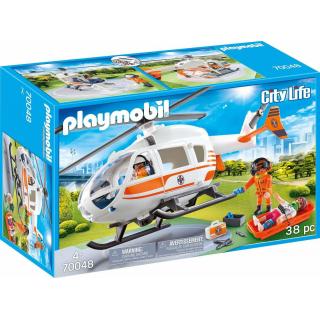 Playmobil City Action - 70048 Ελικόπτερο Διάσωσης
