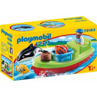 Playmobil 1.2.3. - 70183 Αλιευτικό Σκάφος