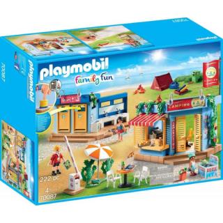 Playmobil Family Fun - 70087 Μεγάλο Οργανωμένο Camping