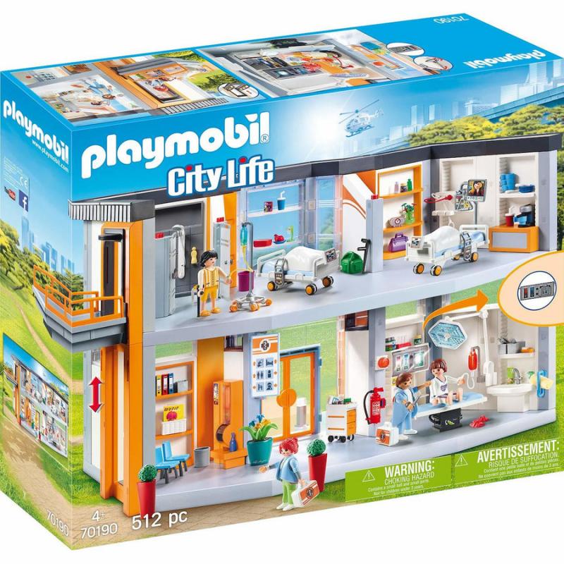 Playmobil City Life - 70190 Μεγάλο Ιατρικό Κέντρο