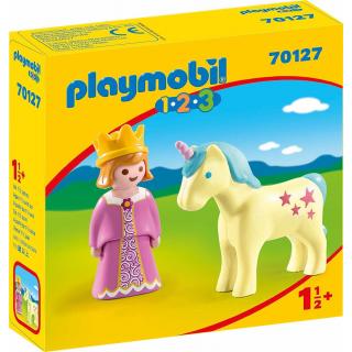 Playmobil 1.2.3. - 70127 Πριγκίπισσα με Μονόκερο