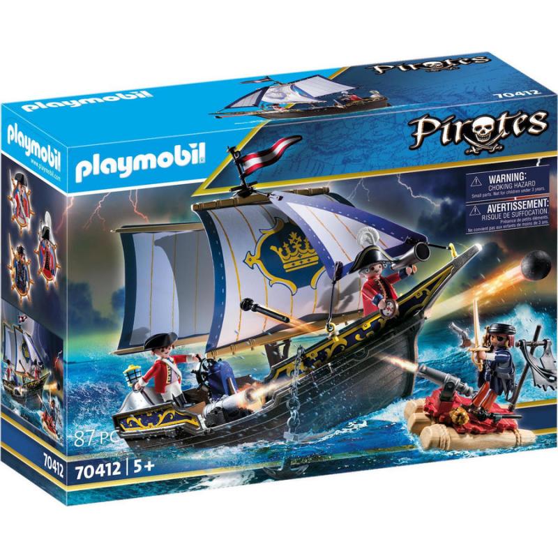 Playmobil Pirates - 70412 Πλοιάριο Λιμενοφυλάκων