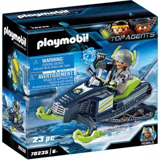 Playmobil Top Agents - 70235 Ice Scooter των Arctic Rebels