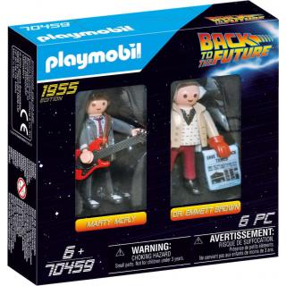 Playmobil Back to the Future - 70459 Μάρτι Μακ Φλάι και καθηγητής Έμετ Μπράουν