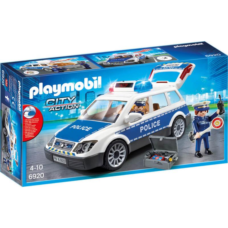 Playmobil City Action: 6920 Περιπολικό Όχημα με Φάρο και Σειρήνα