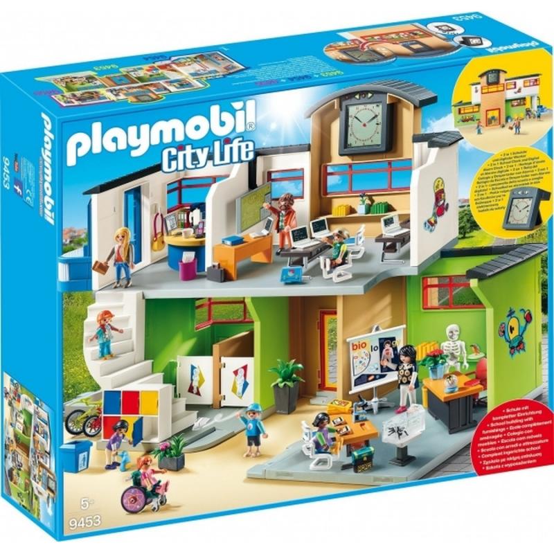 Playmobil City Life - 9453 Επιπλωμένο Σχολικό Κτίριο