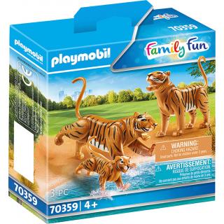 Playmobil Family Fun - 70359 Δύο Τίγρεις με το Μικρό τους