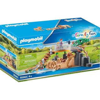 Playmobil Family Fun - 70343 Οικογένεια Λιονταριών