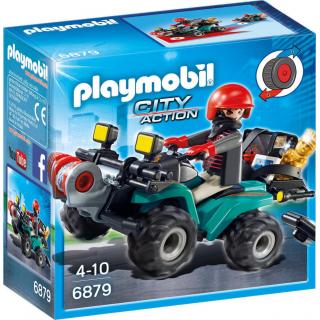 Playmobil City Action - 6879 Ληστής με Γουρούνα και Κλοπιμαία