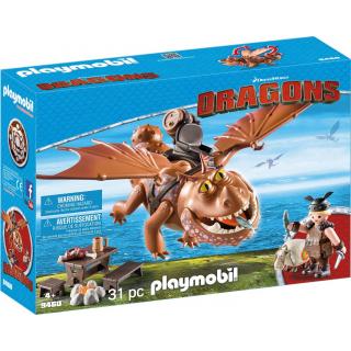 Playmobil Dragons - 9460 Ο Λέπιας με τον Χοντροκέφαλο