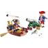 Playmobil Pirates - 9102 Maxi Βαλιτσάκι Λιμενοφύλακας με Κανόνι και Πειρατής σε