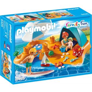 Playmobil Family Fun - 9425 Οικογενειακή Διασκέδαση στην Παραλία