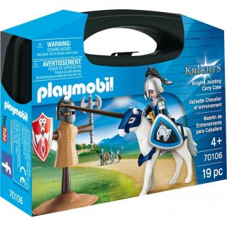 Playmobil Knights - 70106 Βαλιτσάκι Εξάσκηση Κονταρομαχίας