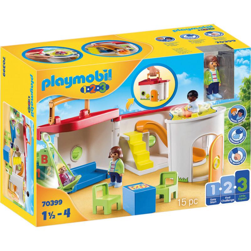 Playmobil 1.2.3. - 70399 Παιδικός Σταθμός-Βαλιτσάκι
