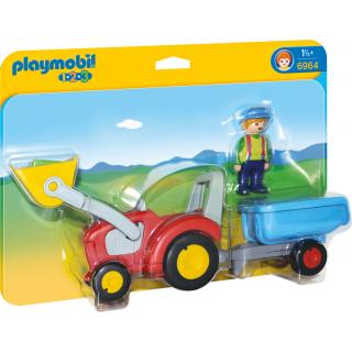 Playmobil - Τρακτέρ με καρότσα