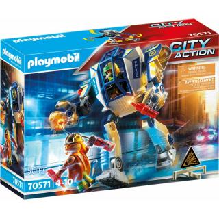 Playmobil - Αστυνομικό Ρομπότ και Ληστής
