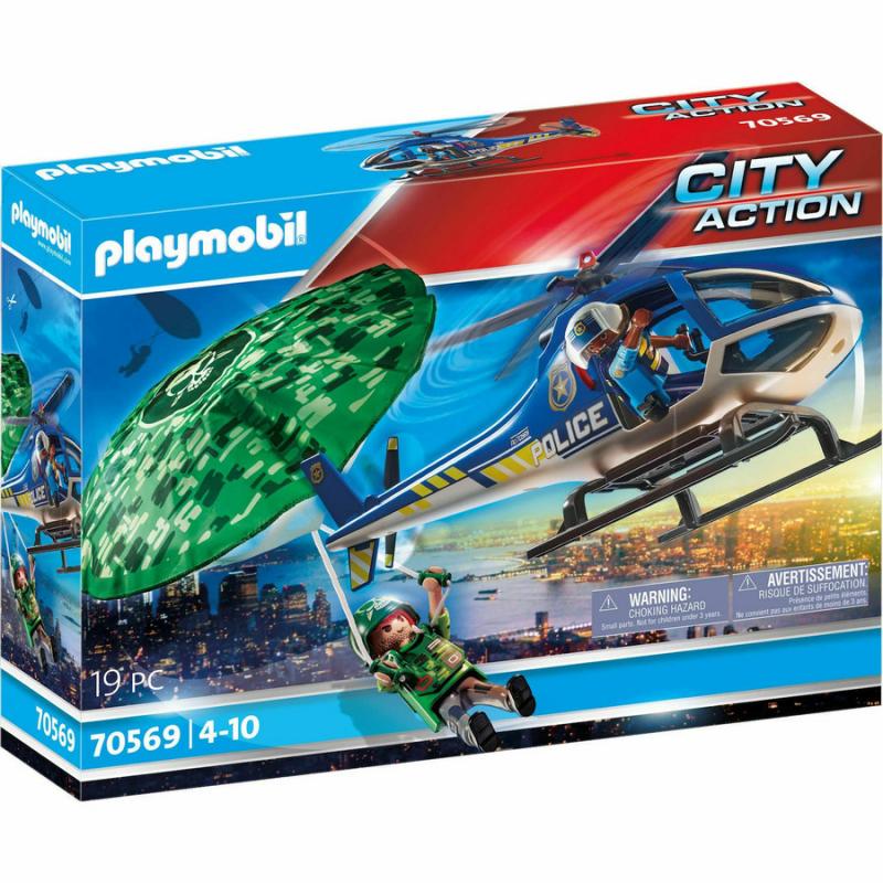 Playmobil City Action: 70569 Εναέρια Αστυνομική Καταδίωξη