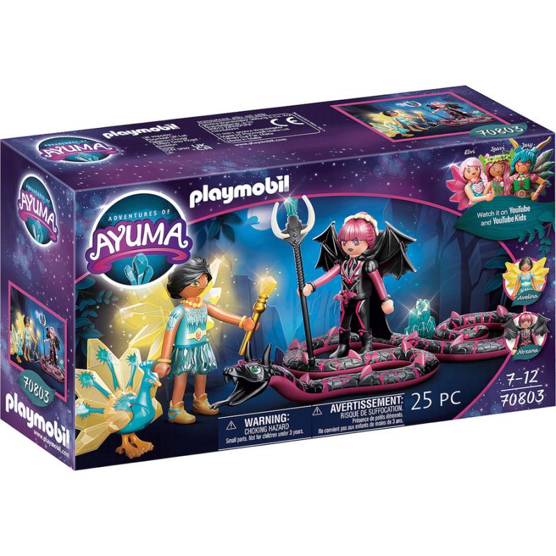 Crystal Fairy και Bat Fairy με Μαγικά Ζώα - Adventures of Ayuma - Playmobil