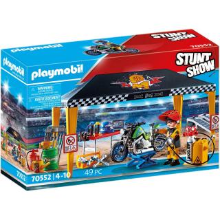Playmobil Stunt Show - 70552 Σκηνή-Συνεργείο Επισκευών