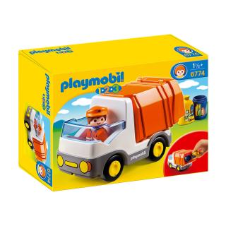 Playmobil 1.2.3. - 6774 Απορριμματοφόρο Όχημα