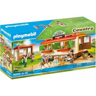 Playmobil Country - Κατασκήνωση με Τροχόσπιτο και Πόνυ