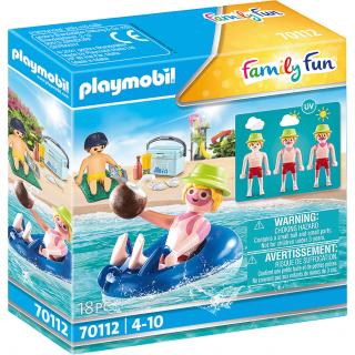 Playmobil - Παραθεριστές με φουσκωτή κουλούρα