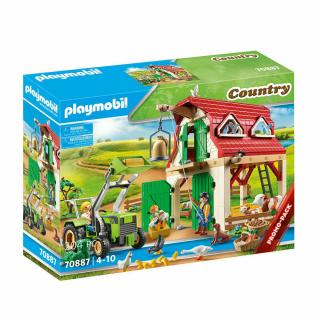 Playmobil Country - 70887 Φάρμα με Ζώα και Τρακτέρ