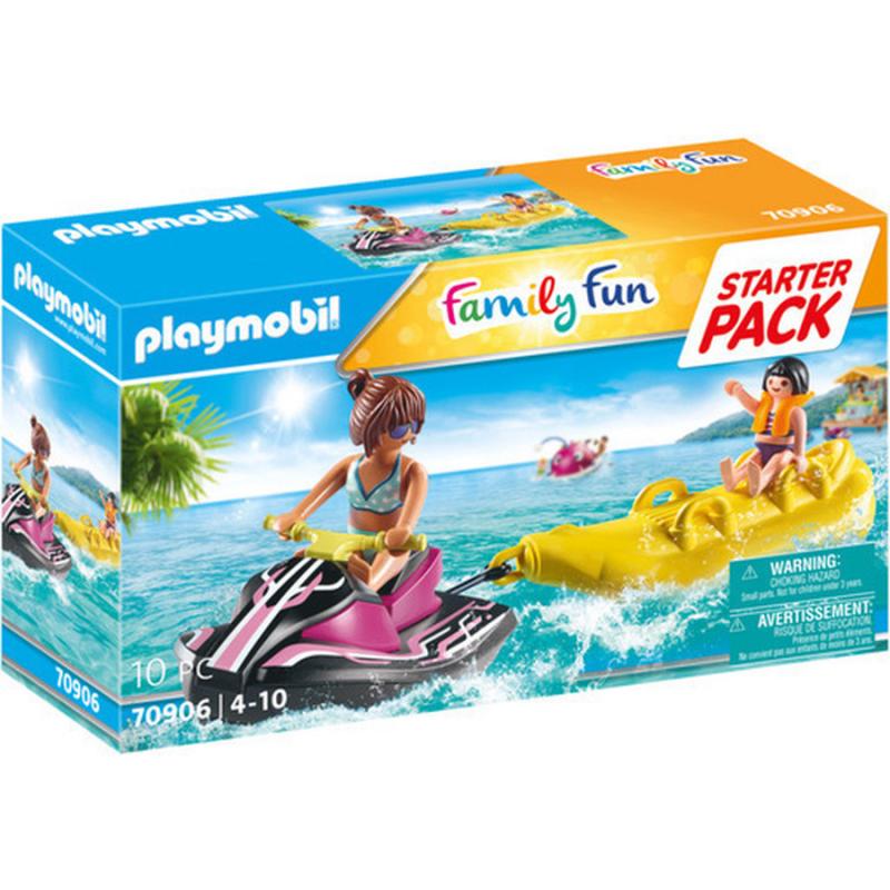 Playmobil - Starter Pack Aqua Scooter και φουσκωτή μπανάνα