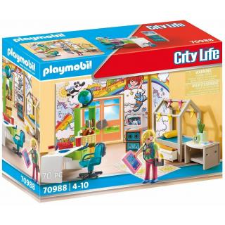 Playmobil City Life - 70988 Μοντέρνο Εφηβικό Δωμάτιο