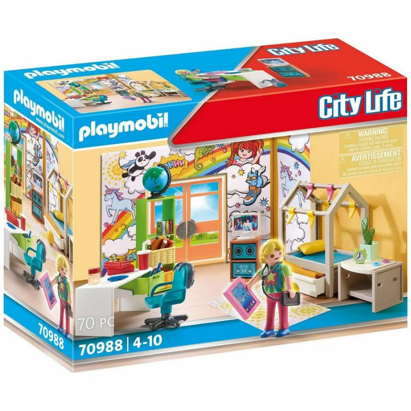 Playmobil City Life - 70988 Μοντέρνο Εφηβικό Δωμάτιο
