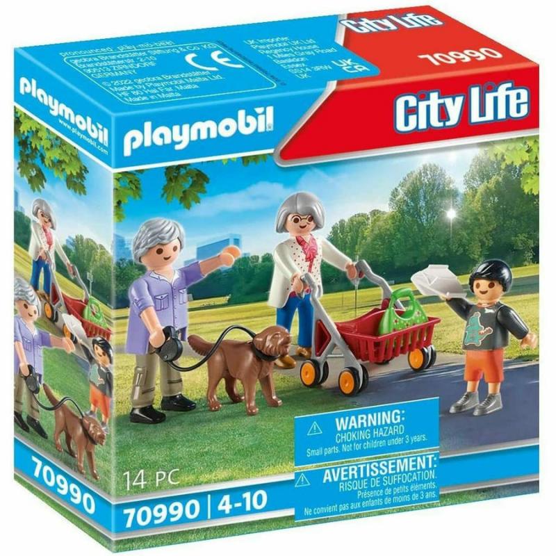 Playmobil - Παππούς και γιαγιά με εγγονάκι