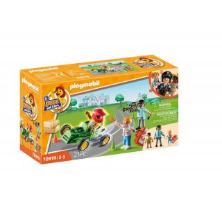 Playmobil - Duck on Call - 70919 Επιχείρηση Διάσωσης: Διάσωση στα Go-Kart!