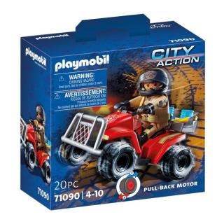 Playmobil City Action - Πυροσβέστης με γουρούνα 4x4