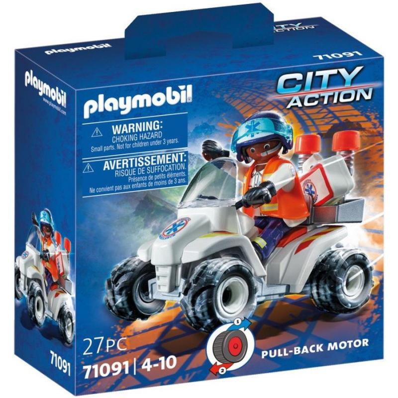 Playmobil City Action - Διασώστρια με γουρούνα 4x4