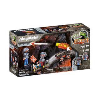 Playmobil Dino Rise - 70929 Μαχητές με Όχημα Μεταφοράς Πυραύλων