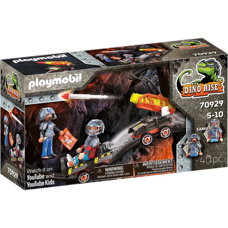 Playmobil Dino Rise - 70929 Μαχητές με Όχημα Μεταφοράς Πυραύλων