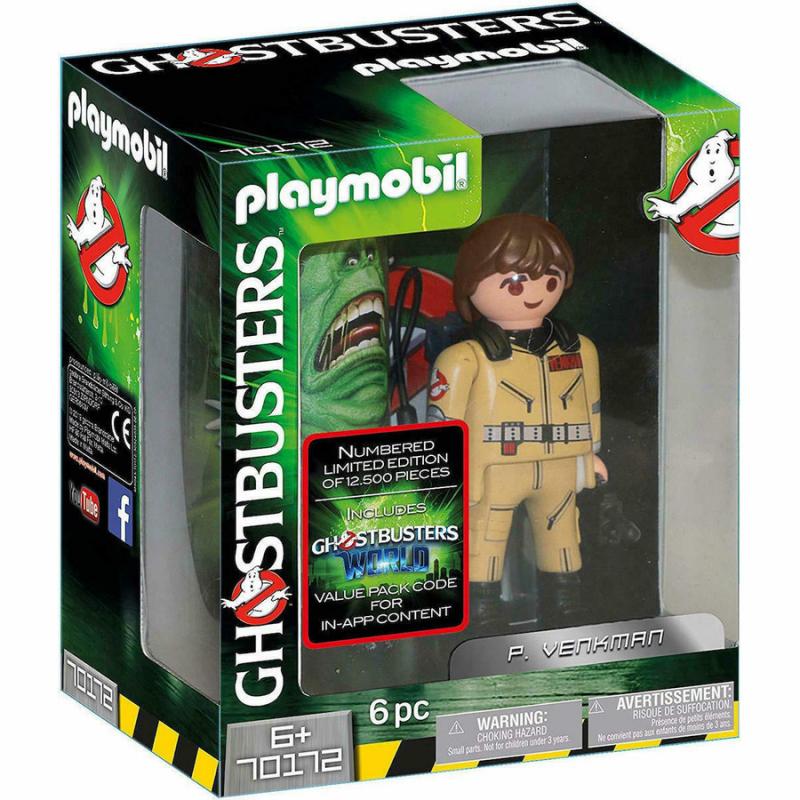 Playmobil Ghostbusters - 70172 Ghostbusters Συλλεκτική φιγούρα Playmobil Πήτερ Βένκμαν