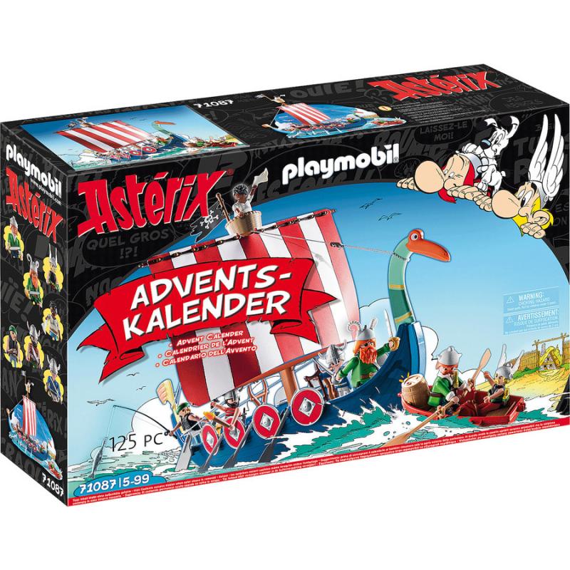 Playmobil Advent Kalender Asterix - 71087 Η Γαλέρα των Πειρατών