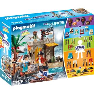 Playmobil - My Figures: 70979 Πειρατικό νησί