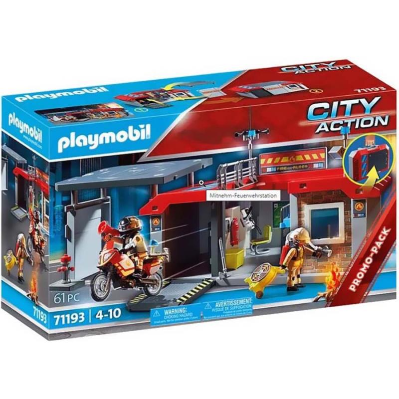 Playmobil City Action: 71193 Πυροσβεστικός Σταθμός