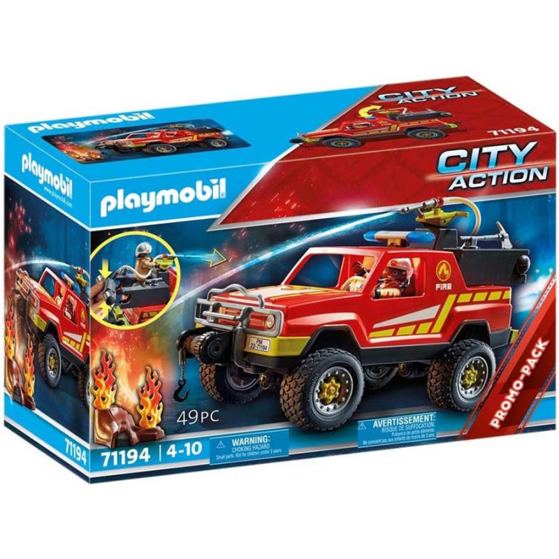 Playmobil City Action - 71194 Πυροσβεστικό Όχημα Υποστήριξης