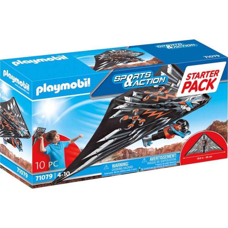 Playmobil Sports & Action - 71079 Starter Pack Πτήση με Ανεμόπτερο